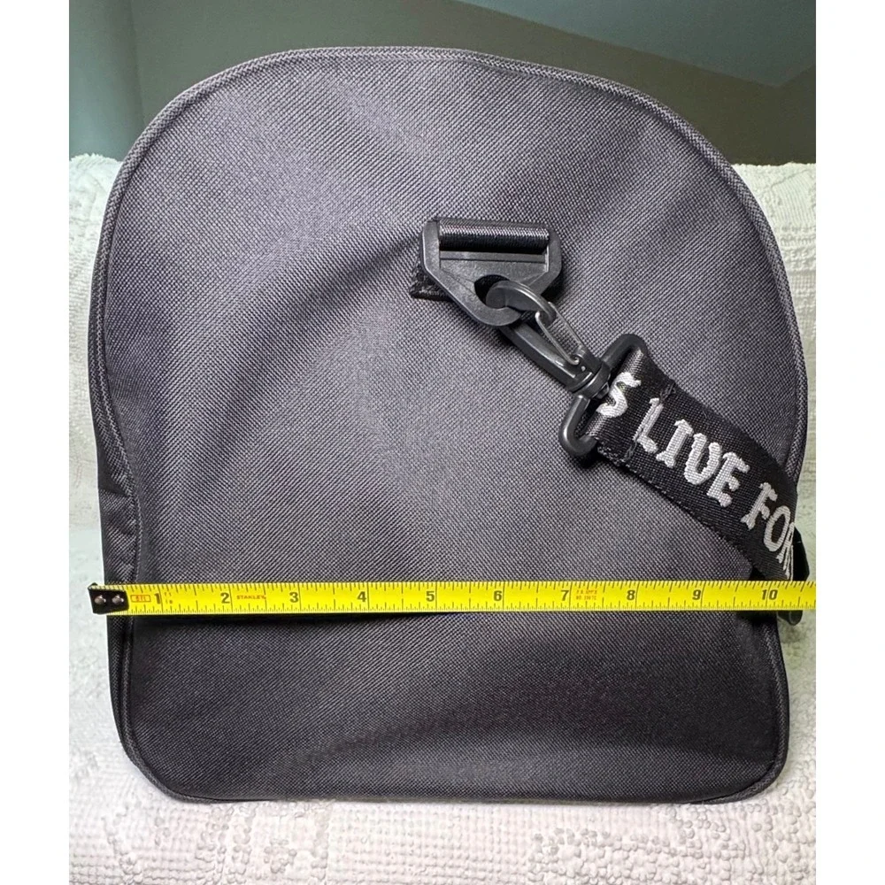 A$$holes Live Forever Dr*g Money Duffel Bag Black Lrg Streetwear Travel Gym NWOT